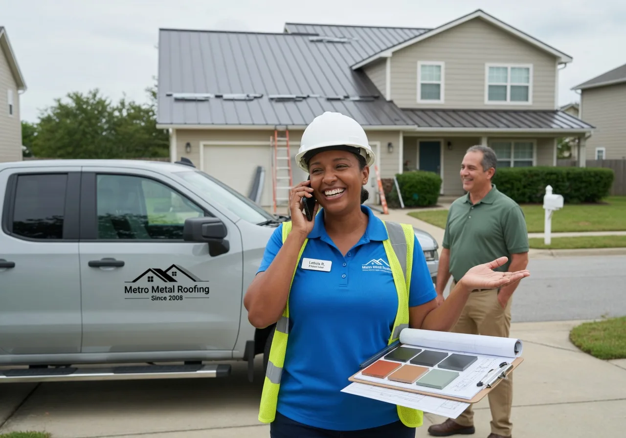 Storm Damage Metal Roof Repair in Texhoma, OK